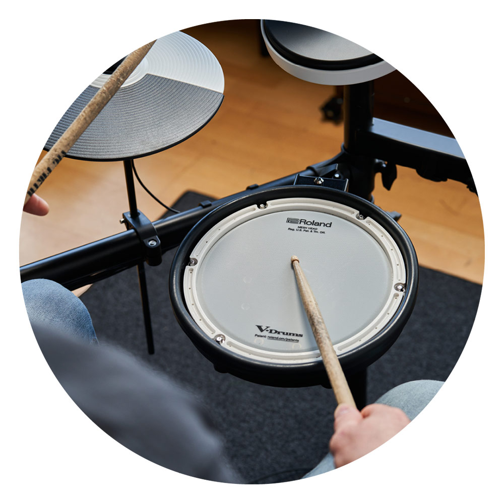 Roland TD02K V-Drums Series, Bắt Đầu Hành Trình V-Drums Một Cách Dễ Dàng