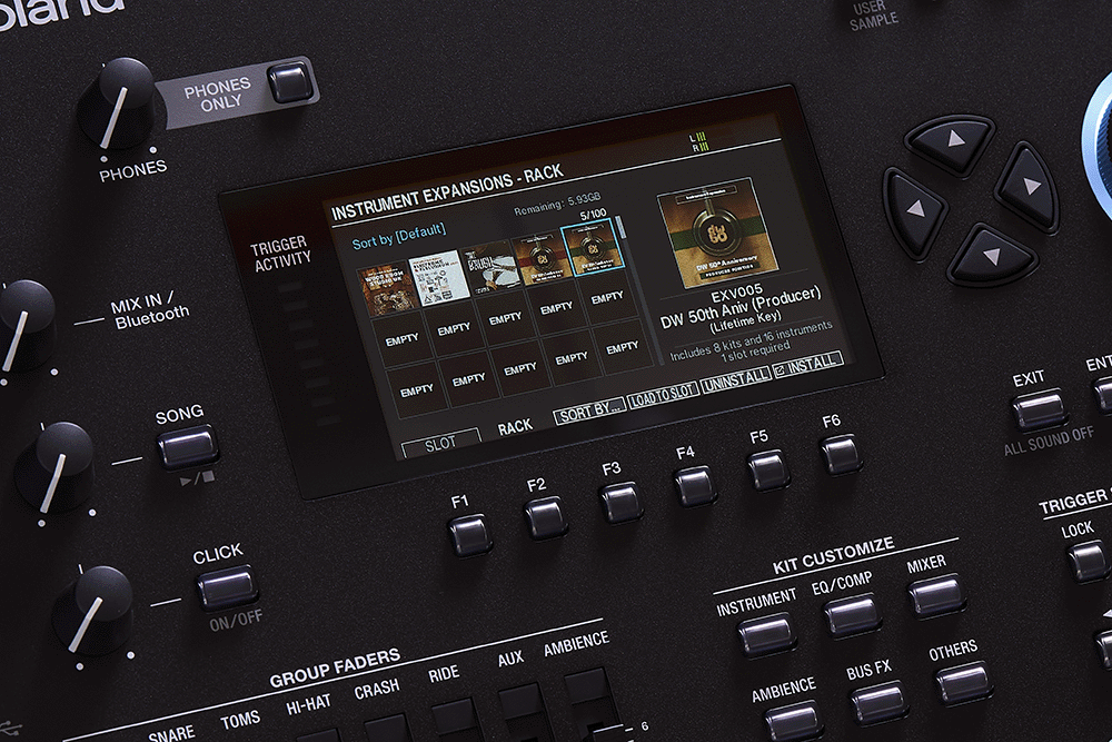 Roland VAD716 V-Drums 7 Series, Trống Điện Acoustic Design Cao Cấp Nhất