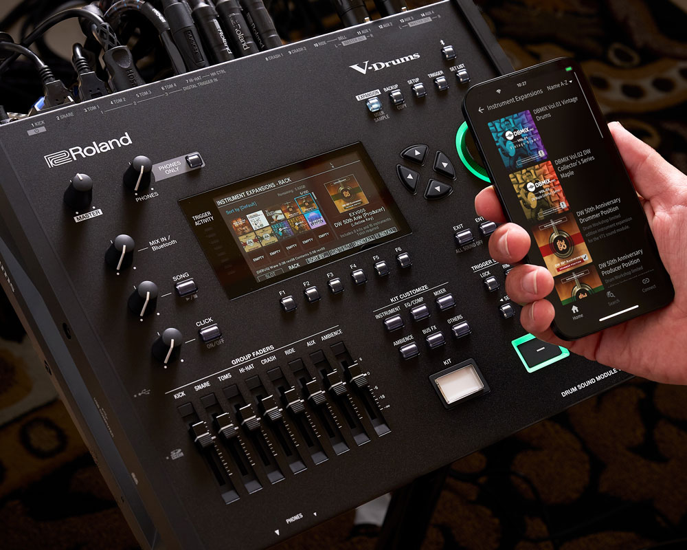 Roland VAD716 V-Drums 7 Series, Trống Điện Acoustic Design Cao Cấp Nhất
