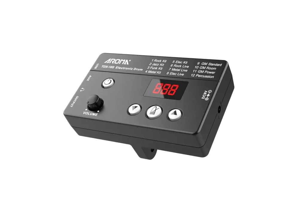 Aroma TDX-16S, Trống Điện Nhập Môn Siêu Gọn Cho Người Mới