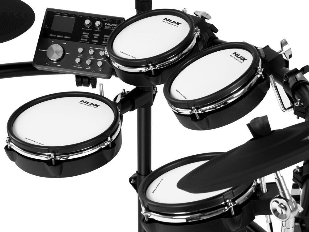 Nux DM7X, Cải Tiến Mặt Trống & Cải Thiện Khả Năng Tập Luyện