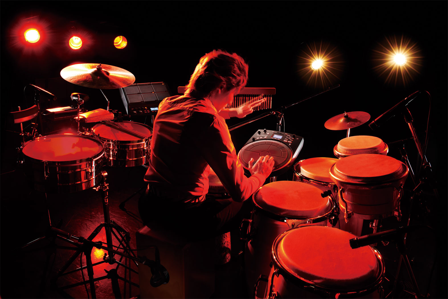 Roland HandSonic HPD20, Biểu Diễn Live Mượt Mà & Phản Hồi Siêu Nhạy