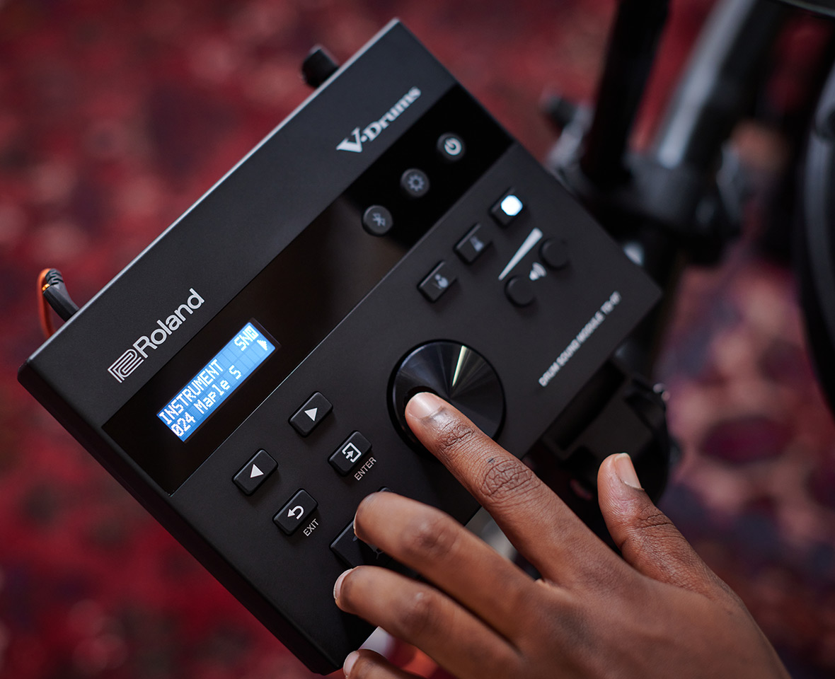 Roland TD07KX, Nâng Cấp Mesh Pad & Tối Ưu Cảm Giác Chơi
