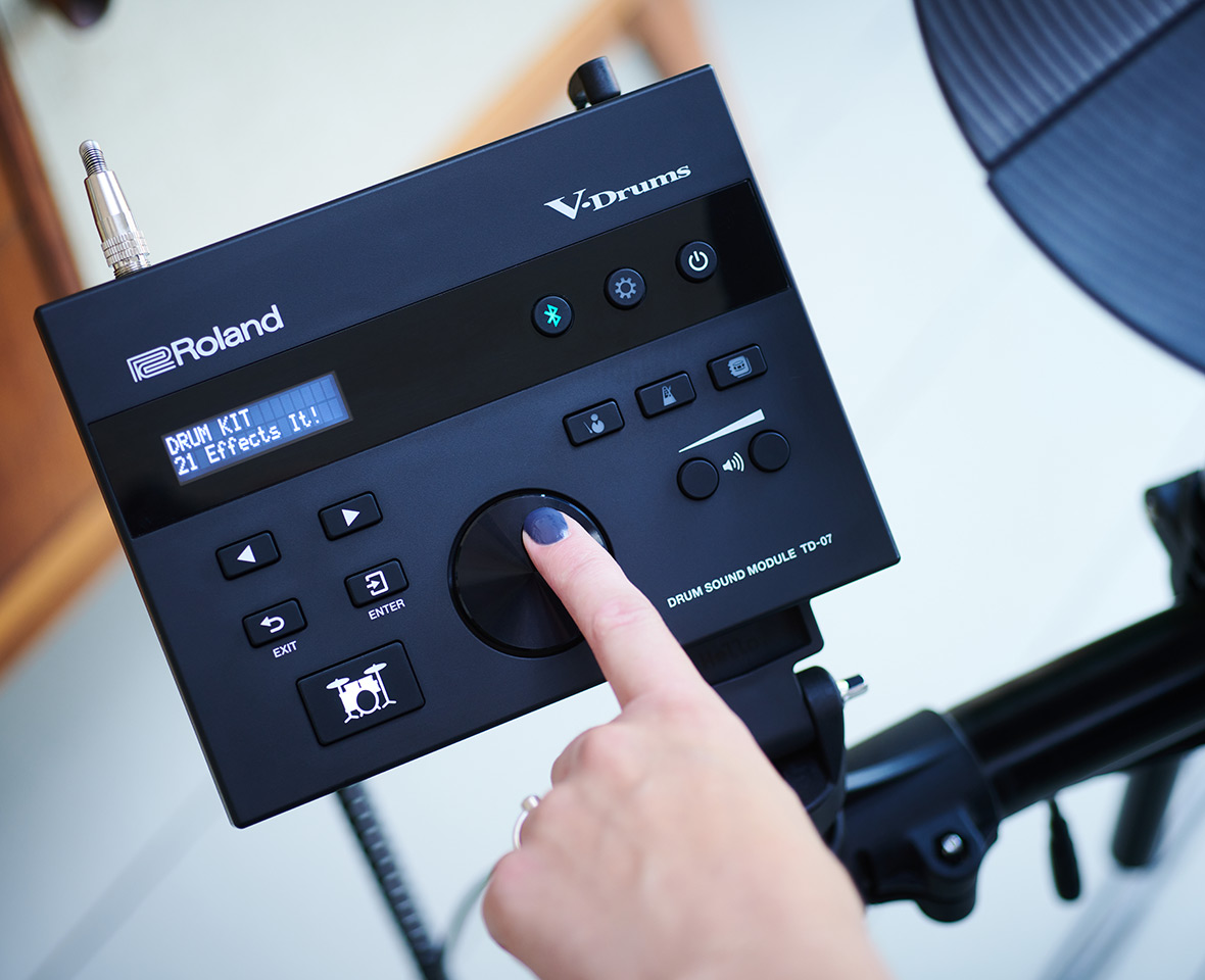 Roland TD07DMK, Nền Tảng Tập Luyện V-Drums Chất Lượng Cao