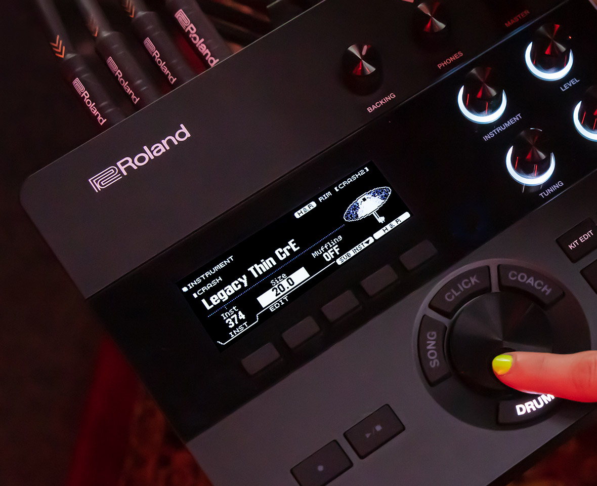 Roland VAD504, Đỉnh Cao Trống Điện Acoustic Design