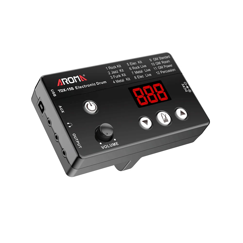 Aroma TDX-15S, Luyện Tập Tốt Hơn Cùng Các Mặt Trống Được Nâng Cấp Aroma TDX-15S, Luyện Tập Tốt Hơn Cùng Các Mặt Trống Được Nâng Cấp