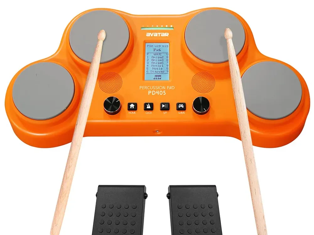 HXW Avatar PD405, Pad Gõ Điện Gọn Nhẹ Linh Hoạt Cho Luyện Tập