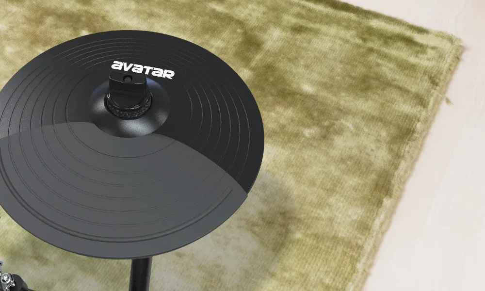 HXW Avatar SD61-3, Trống Điện Mặt Cao Su Bền Bỉ Cho Luyện Tập Ổn Định