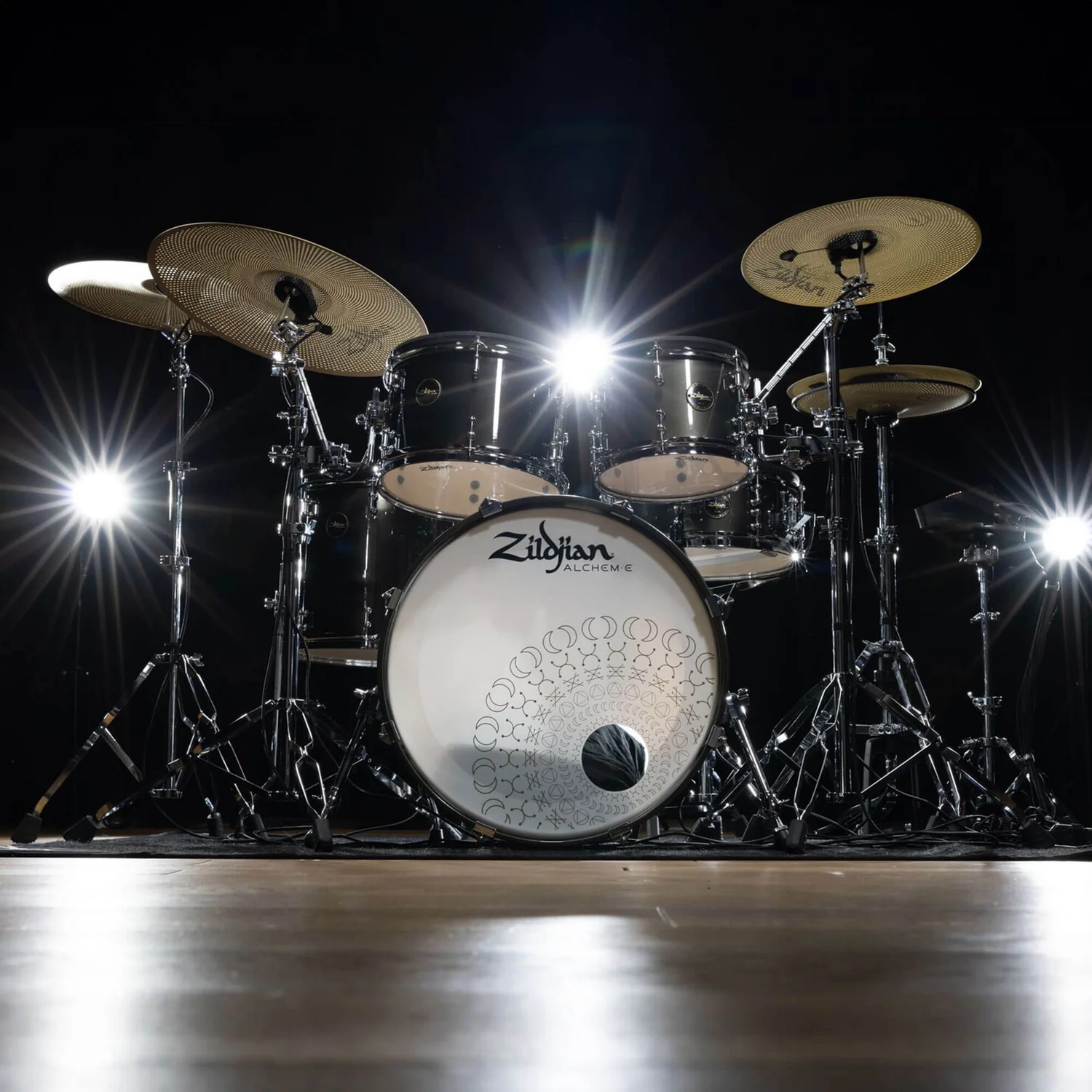 Zildjian ALCHEM-E Gold EX, Cymbal Điện Âm Vàng Tinh Tế Cho Biểu Diễn Chuyên Nghiệp