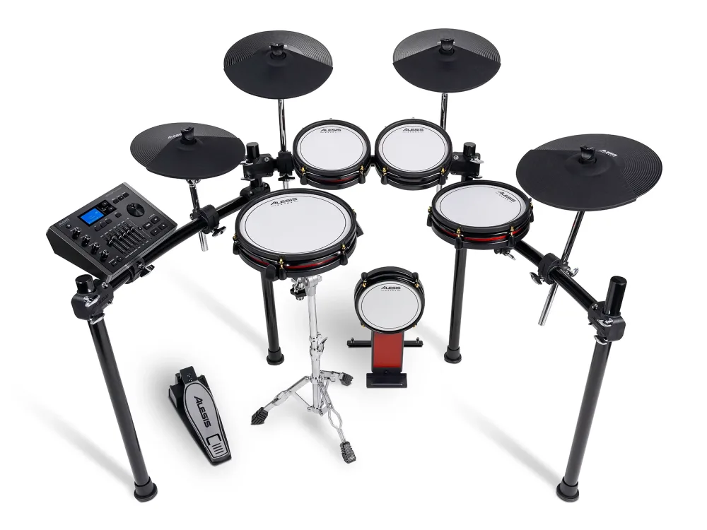 Alesis Crimson III, Bộ Trống Điện Cao Cấp Với Mặt Lưới Chuyên Nghiệp Cho Trải Nghiệm Biểu Diễn Đỉnh Cao