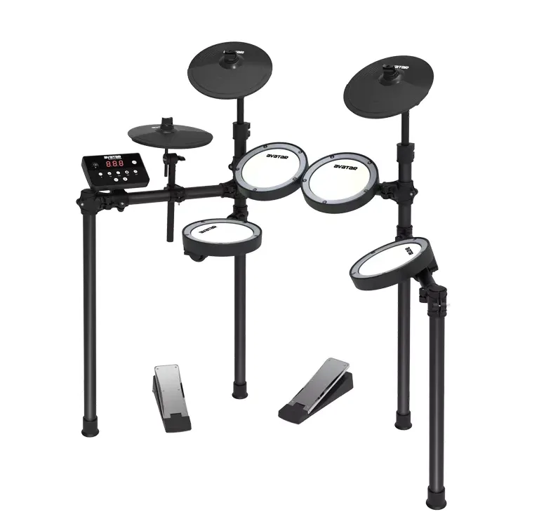 HXW Avatar SD61-4, Trống Điện Mặt Lưới Êm Tay Cho Cảm Giác Chân Thật