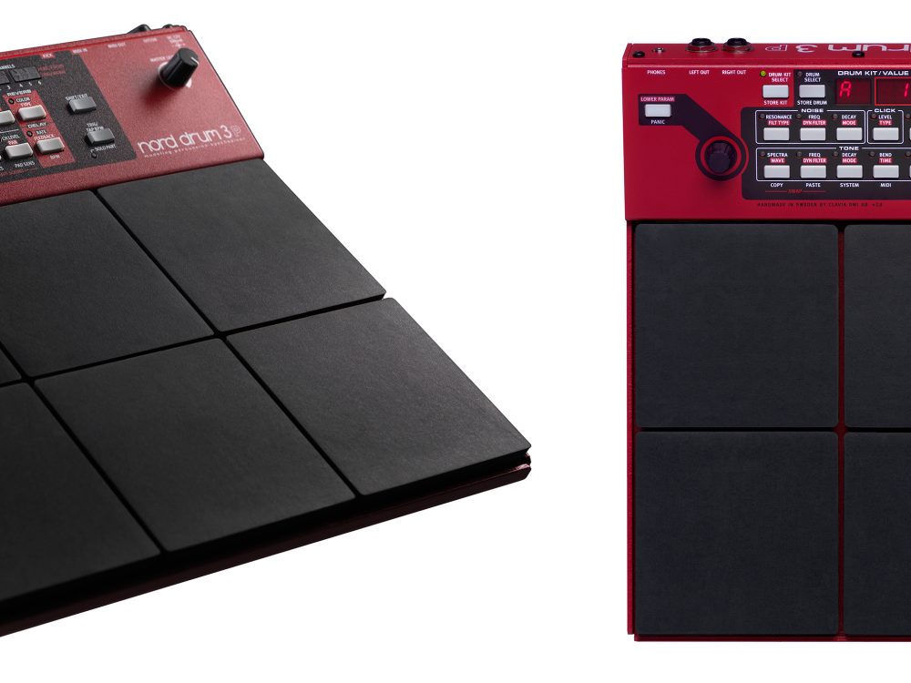 Nord Drum 3P, Trống Điện Mẫu Mở Rộng Âm Thanh Sáng Tạo & Nhạy Tay