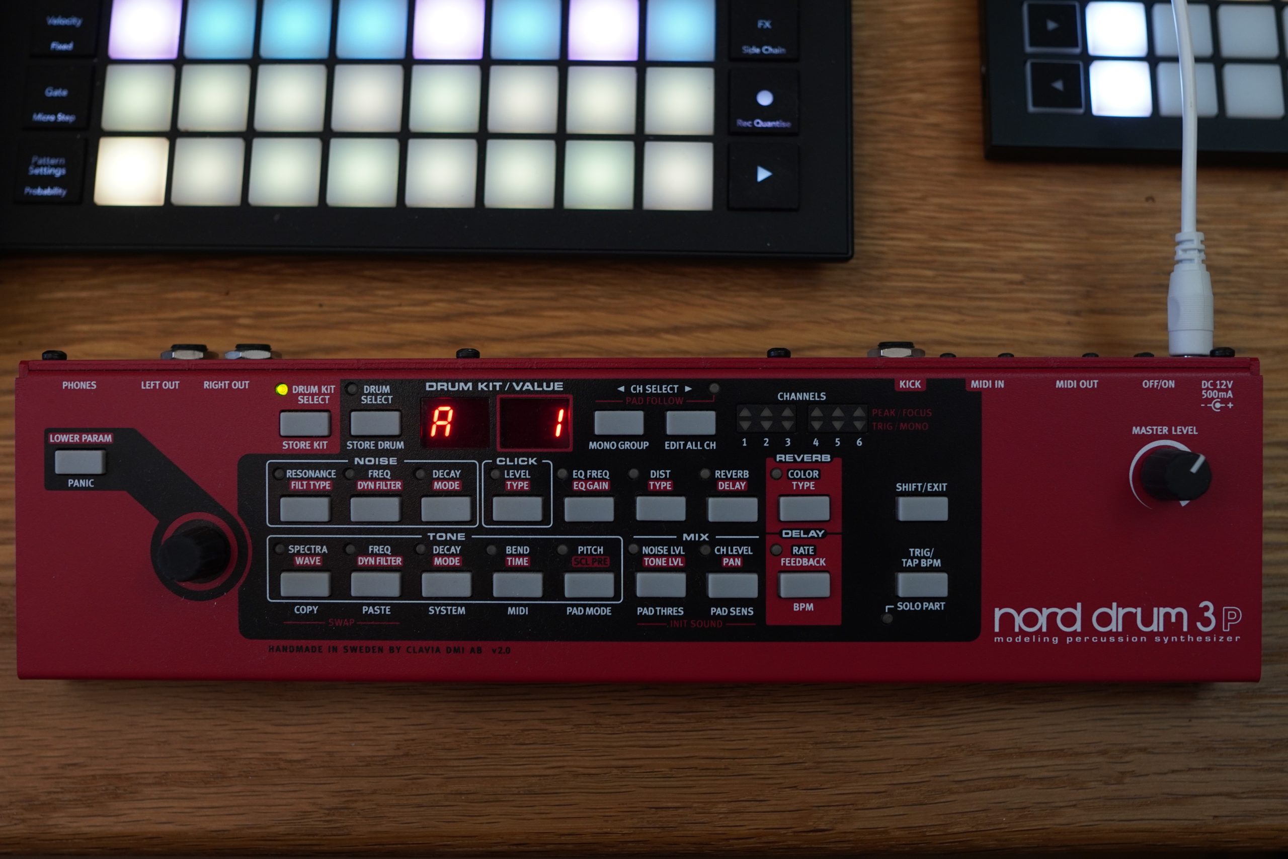 Nord Drum 3P, Trống Điện Mẫu Mở Rộng Âm Thanh Sáng Tạo & Nhạy Tay